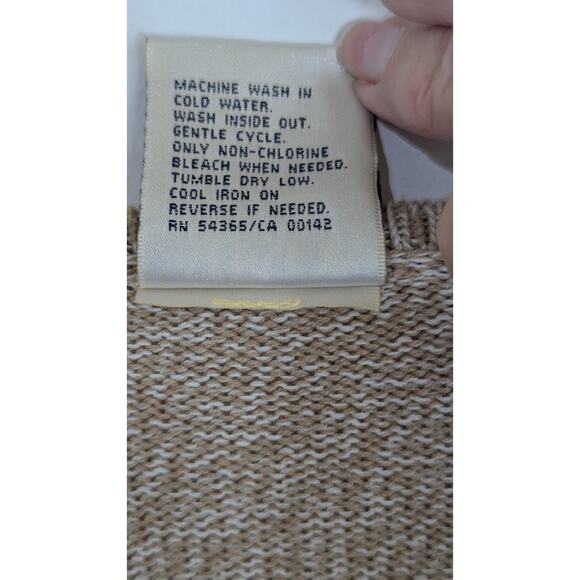 Allison Daley Zip up cardigan Sz M Patchwork Embroidered Beaded Floral Y2K EUC - Picture 12 of 13